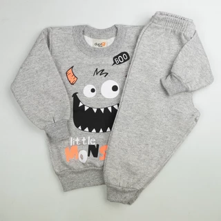 Conjunto Moletom Bebê Menino Infantil Roupa de Frio
