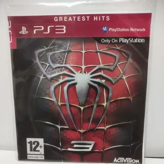 ps3 Spider man 3 raridade novo cópia observação o jogo só pega em vídeo game destravado
