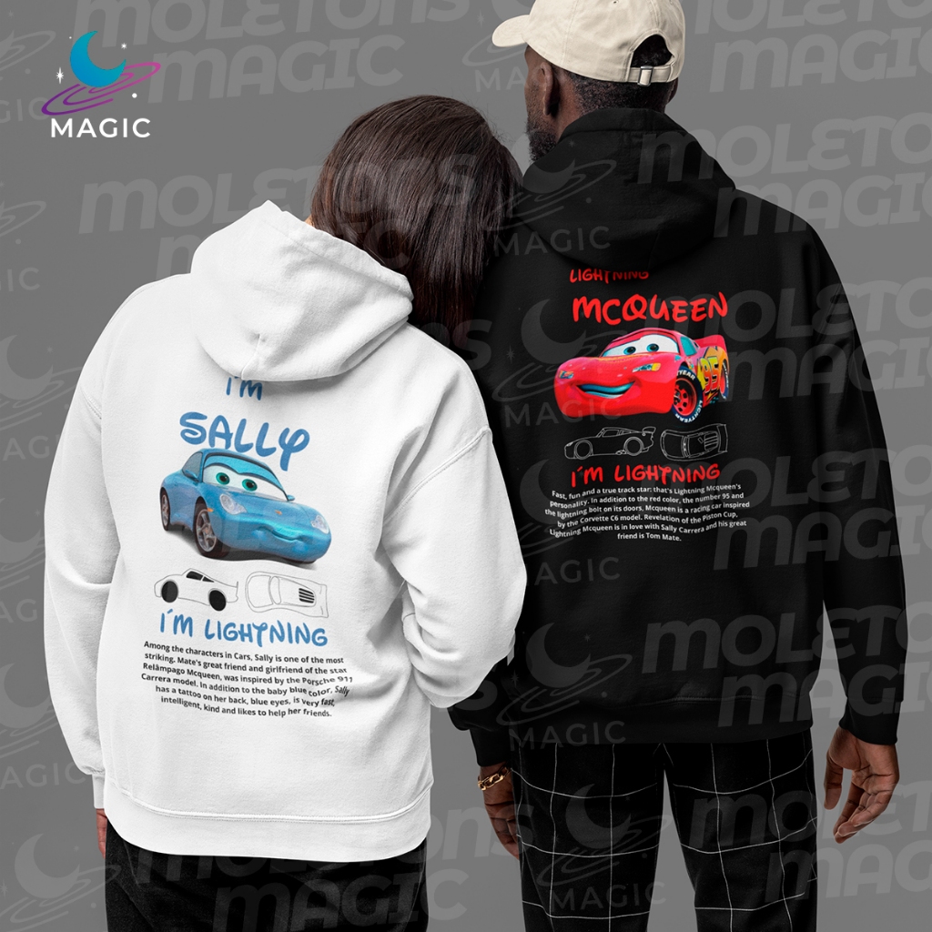 Kit casal Moletom Sally + Mcqueen MESCLADO | Shopee Brasil