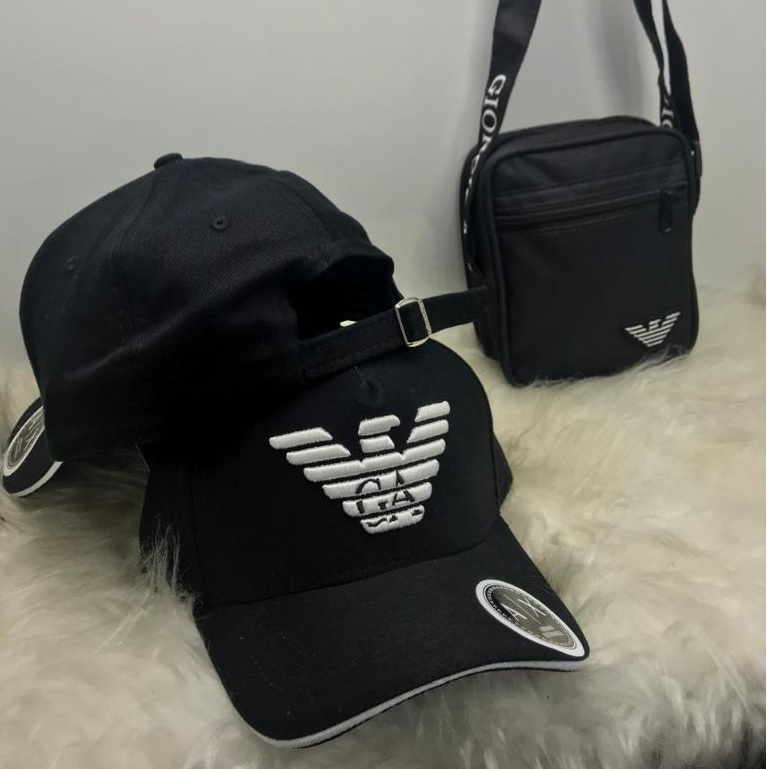 Boné A|X aba curva kit + bolsa transversal | Shopee Brasil