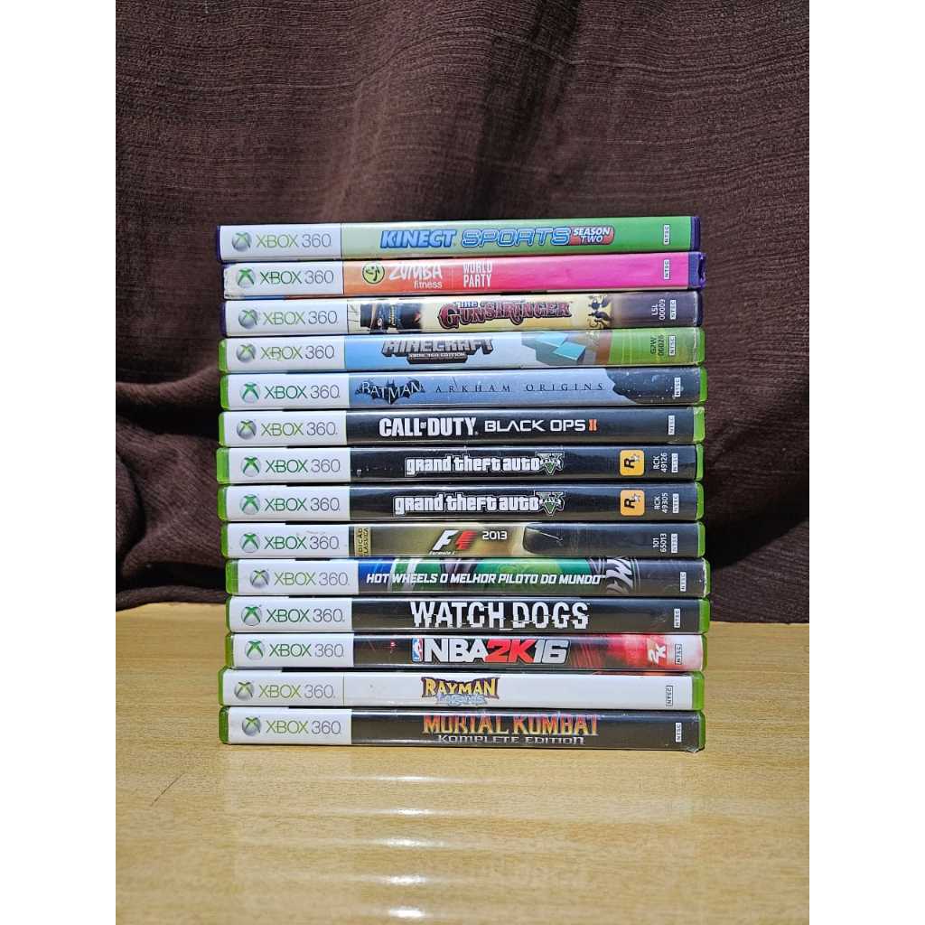 Jogos originais de Xbox 360