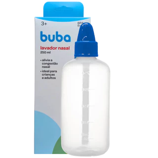 Lavador Nasal Higienizador Lavagem 250ml Buba