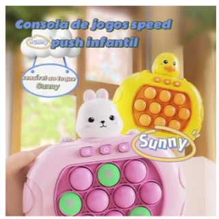 Pop it Mini Gamer console educativo ducativo brinquedo de apertarde tirar o stress de crianças e jovens Eletronico 2342