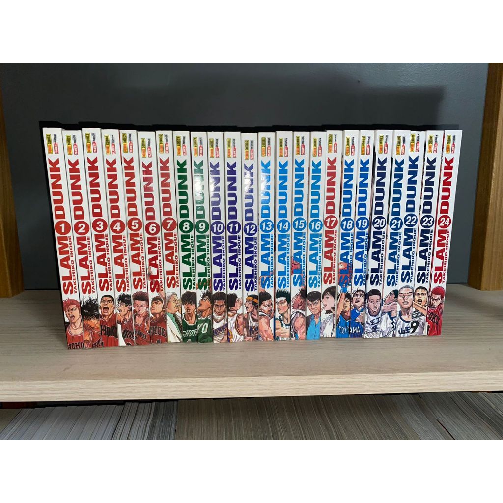 Coleção Completa de Manga Slam Dunk - coleção completa (1 ao 24)