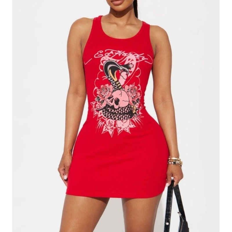 Vestidos Ed Hardy Christian audigier Shopee Brasil