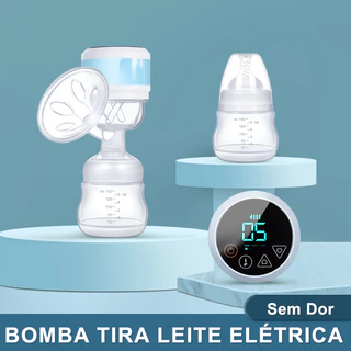 Bomba Elétrica de Tirar Leite Para Amamentação Extrator de Leite Materno Automática
