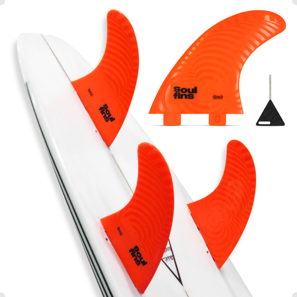 Triquilha Grande M5 Large Prancha de Surf Jogo de Quilha Surf