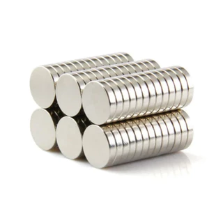 50 Ímã Neodímio N35 Disco 5x1 mm Força Aprox. 150g Super Imã