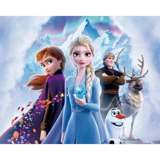 Painel em Lona Decoração Festa Frozen