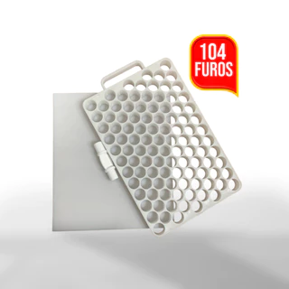 Placa Porcionadora Maciça Dosadora de Brigadeiro/Beijinho/Doces