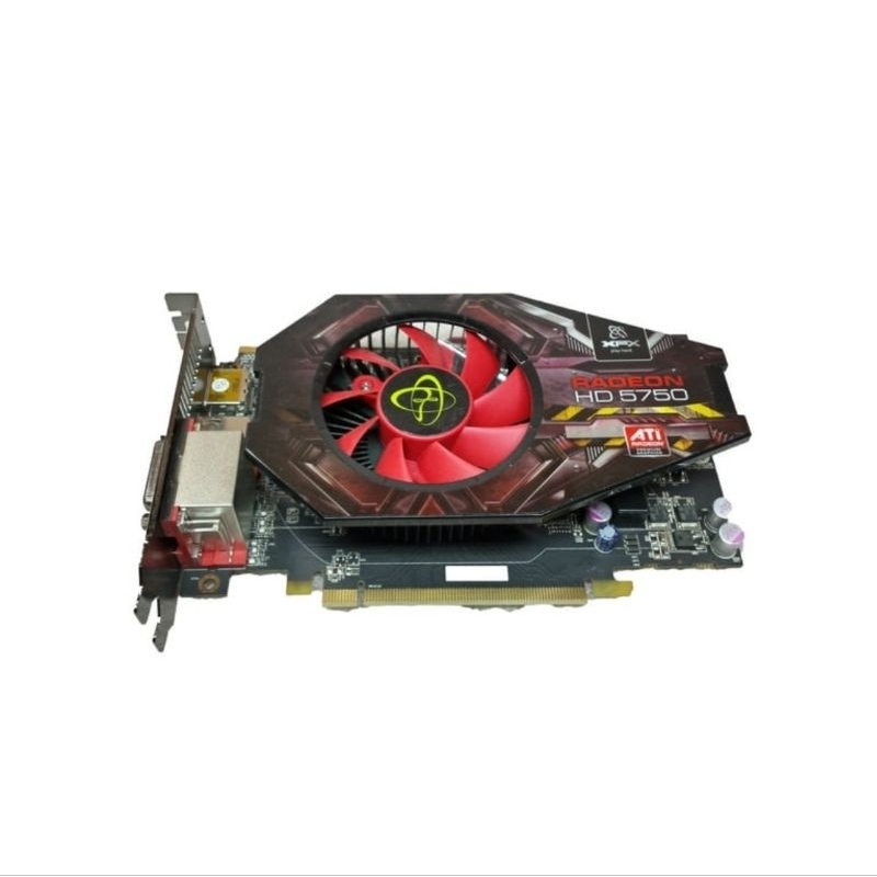 Placa de Vídeo Radeon XFX HD 5750 1GB DDR5 Fortnite Roblox Minecraft