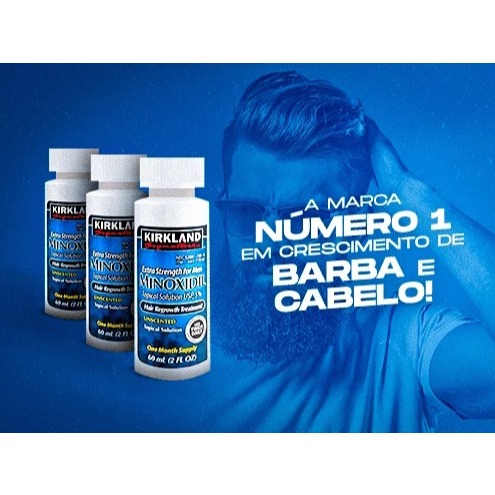 MINOXIDIL KIRKLAND IMPORTADO 60ML