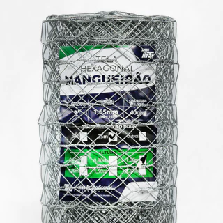 TELA HEXAGONAL TAG MALHA 3" FIO BWG 16 (1,65mm) RL 25X1,5m