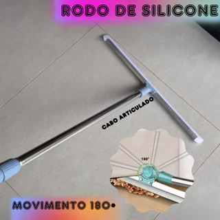 Rodo Articulado de Silicone - Rodo Seca tudo Articulado, Seca BOX, banheiro