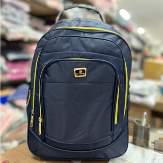 Mochila Espaçosa e Resistente para Notebook - Design Unissex com Alça Reforçada e Ziper Dourado