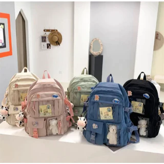 Mochila Feminina Escolar Passe Grande Capacidade Impermeável - 6601