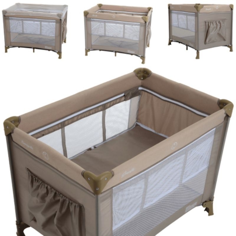 Berço Cercado Portatil Desmontavel Burigotto Sonata Beige