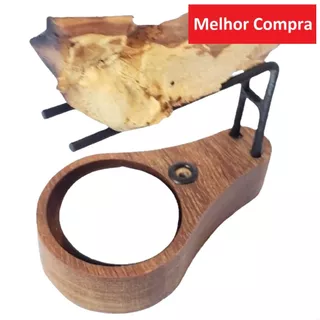 Incensário de PALO SANTO 1vela 1palo POWER DROPS Qeuima Pela Ponta pau santo suporte defumador