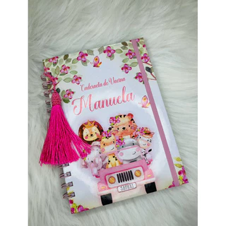 Caderneta de Vacina Safari Baby Menina em Oferta na Shopee
