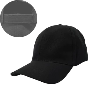 Boné Preto de Algodão Tecido Brim Aba Curva Revenda Envio Imediato