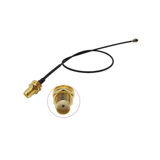 Cabo Pigtail U.fl Com Conector Sma Femea - 25cm [ CÓDIGO 1062 ]