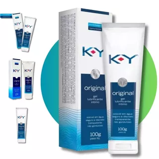 Gel Lubrificante Íntimo K-Y Ky Neutro Base de Água - 100g
