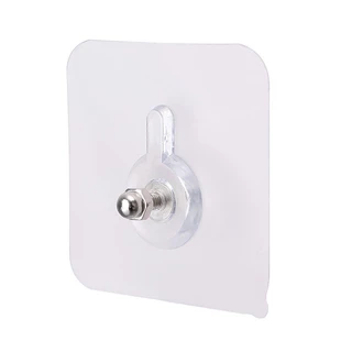 Kit Com 20 Unidades de Gancho de Parede Cabide Auto Adesivo Multiuso