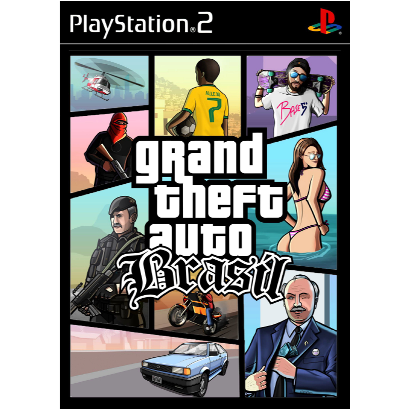GTA BRASIL - Playstation 2