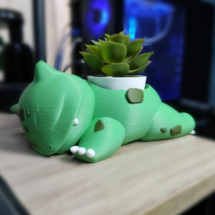 Vaso de Planta Bulbasaur em 3D!