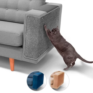 Protetor De Sofá E Arranhador Para Gatos Com Suporte - (par)