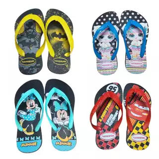 Kit 6 Chinelos Havaianas Infantil Atacado direto da fábrica