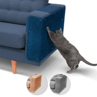Protetor De Sofá E Arranhador Para Gatos Par - C/Suporte
