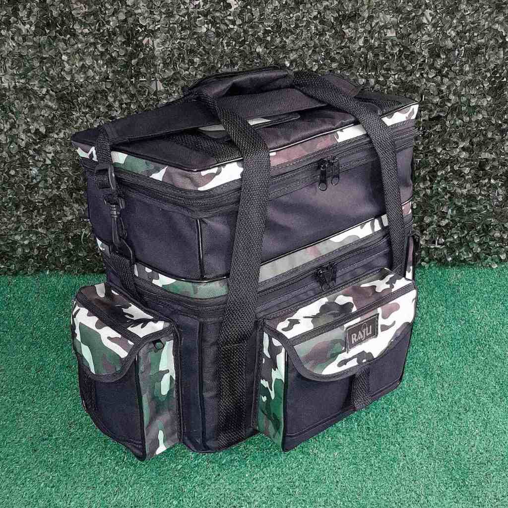 Bolsa de Pesca Dois Andares - Várias Cores