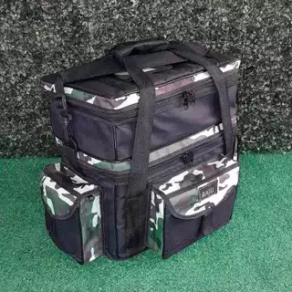 Bolsa de Pesca Dois Andares - Várias Cores