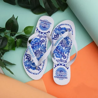 Chinelos Femininos estilo Havaianas + Farm lindo Barato