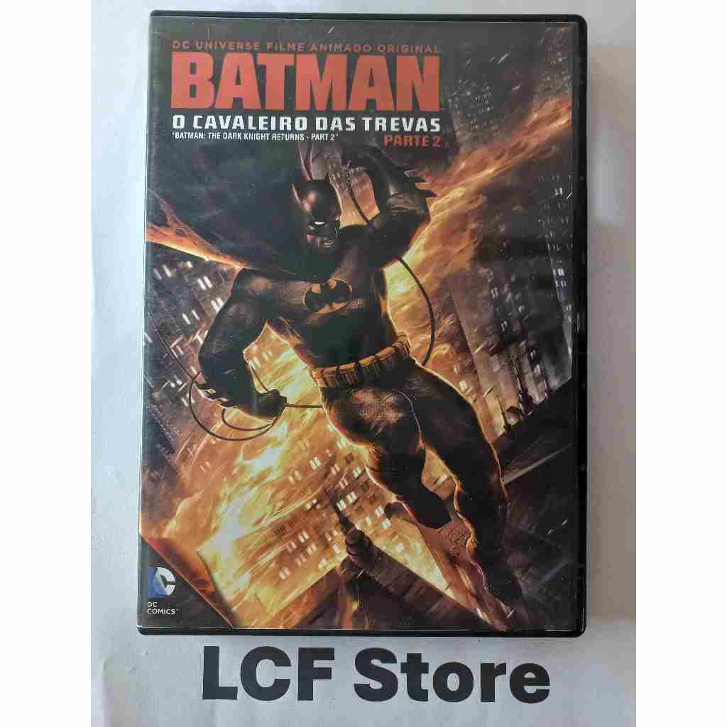 DVD Batman O Cavaleiro Das Trevas Parte 2 Original Shopee Brasil