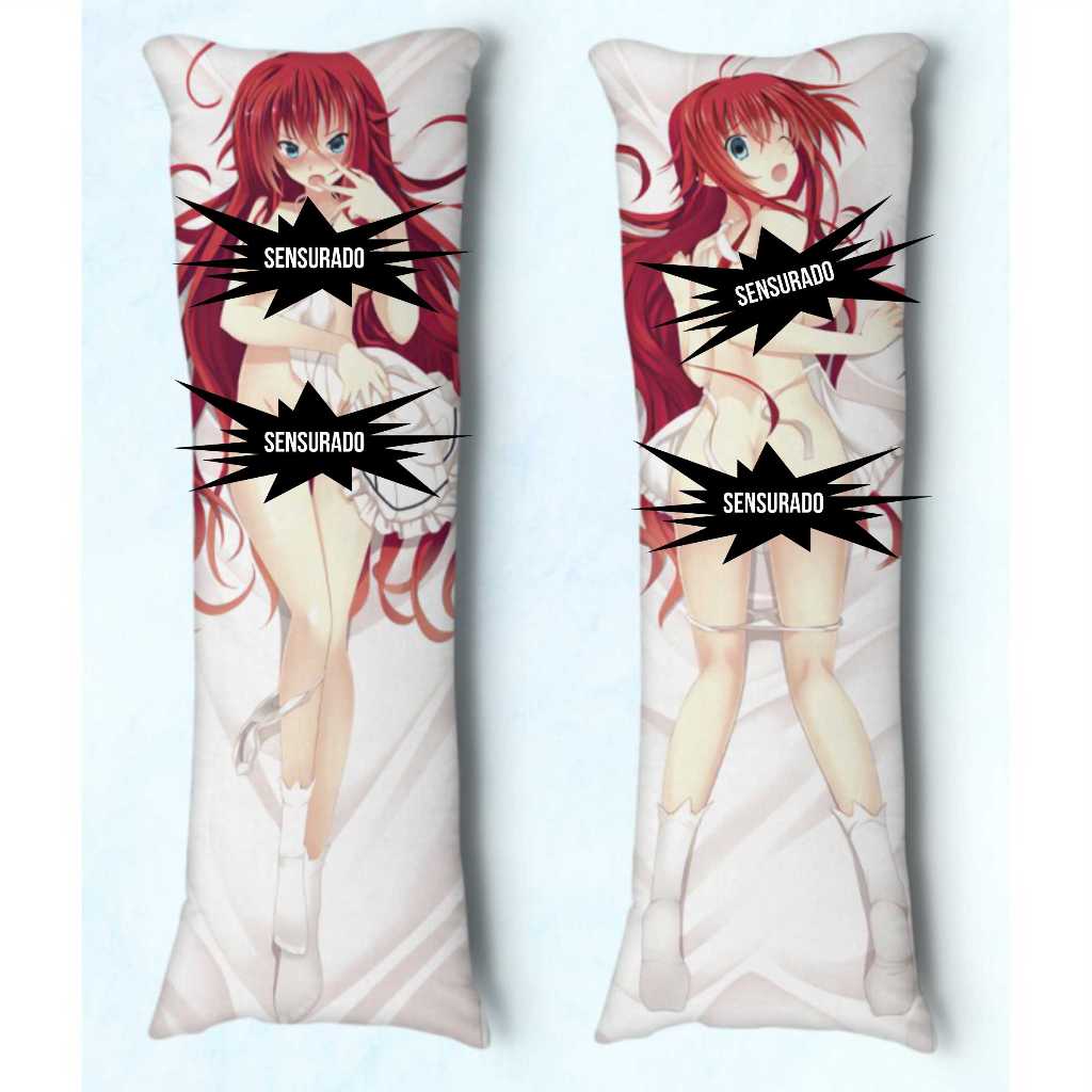 Fronha Dakimakura DxD Rias Gremory modelo 04 Vários Tamanhos