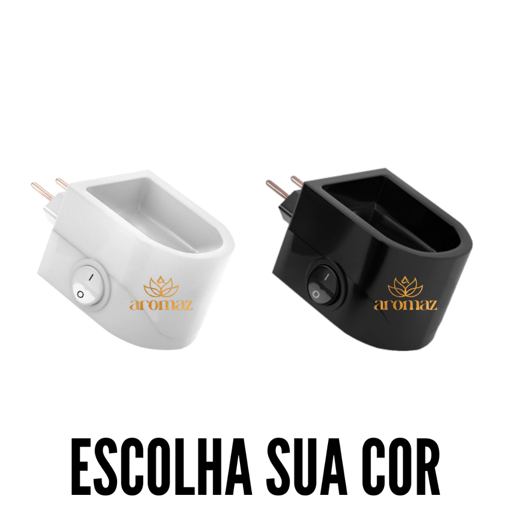Aromatizador Elétrico Bivolt 110v/220v Aromaz - Polímero Branco