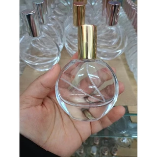 frasco vidro luxo para perfumes 50ml