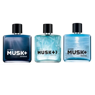 Perfume Masculino Musk+ Deo Colônia 75 ML - ESCOLHA O SEU