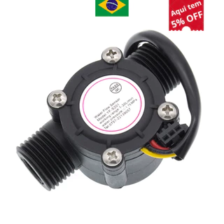Sensor de Fluxo de Água YF-S201 para Arduino e Projetos Elétricos