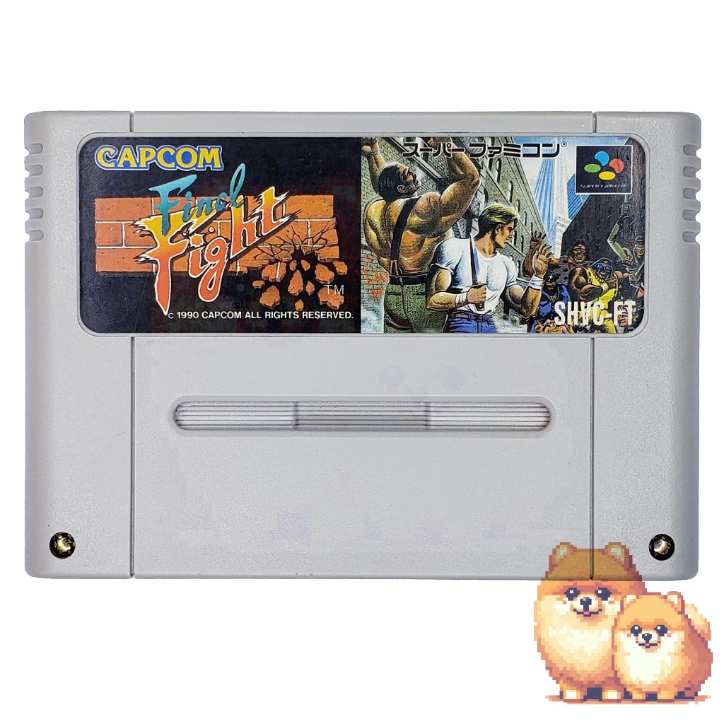 Final Fight 1 - Cartucho JP Original - Jogo para SNES Fita Super ...