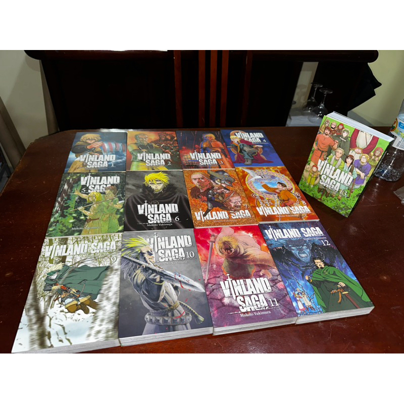 manga vinland saga deluxe completo 1 ao 13 | Shopee Brasil