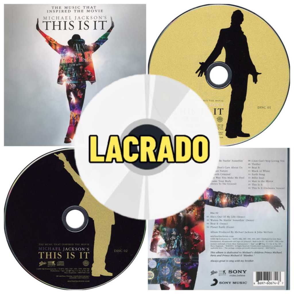 CD MICHAEL JACKSON OPÇÕES & DETALHES NA DESCRIÇÃO | Shopee Brasil
