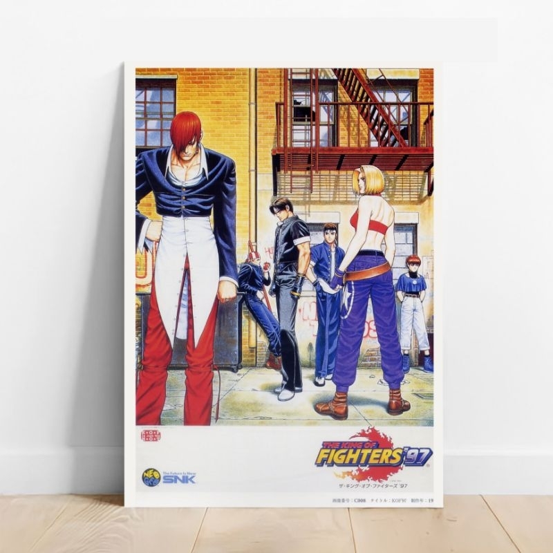 Quadro The King of Fighters 97 Arcade SNK Neo Geo Retro placa