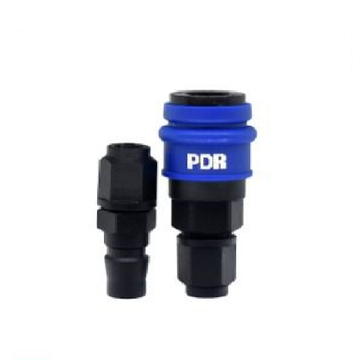 Conjunto Engate rápido + conector para mangueira pu 8mm - PDR SP20P + PP20P.