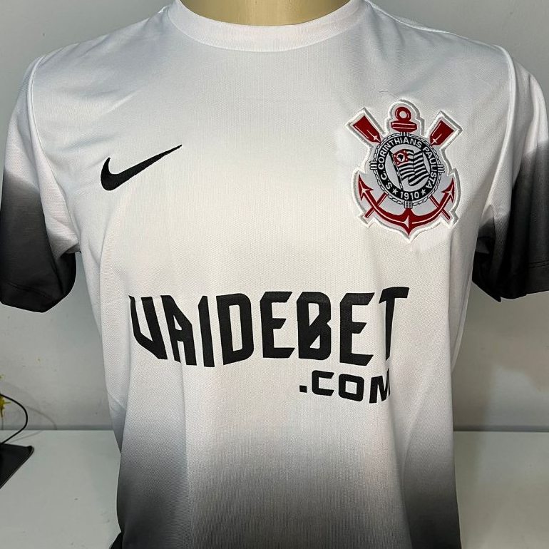 NOVA CAMISETA DO CORINTHIANS DEGRADE PRETO 2024-25 | Shopee Brasil