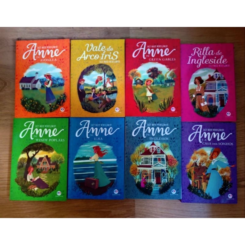 Coleção Anne de Green Gables (8 livros) | Shopee Brasil