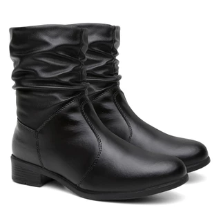 Bota Cano Curto Lançamento Coturno Feminino Ramanú Outono/Inverno
