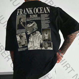 Camiseta Basica Algodao Biografia Blonde Blonded Rapper Oversized Unissex